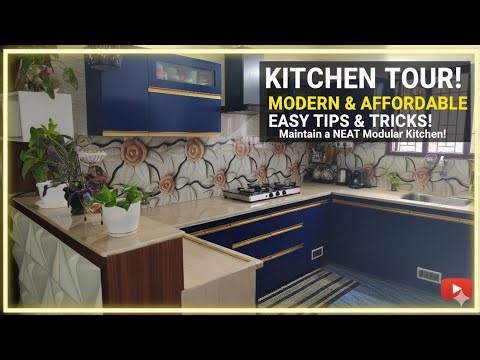 My Low budget modular kitchen tour #kitchen #modularkitchen #budgetfriendly #interiordesign #ytviral