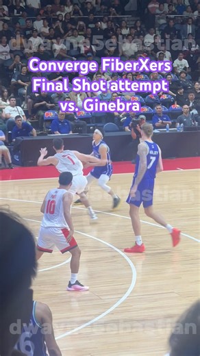 Converge FiberXers final shot attempt against Ginebra