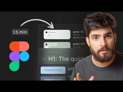 Build a Complete Figma Design System (Freelance Course Preview)