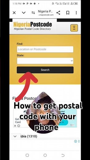 How to get postal code with your phone