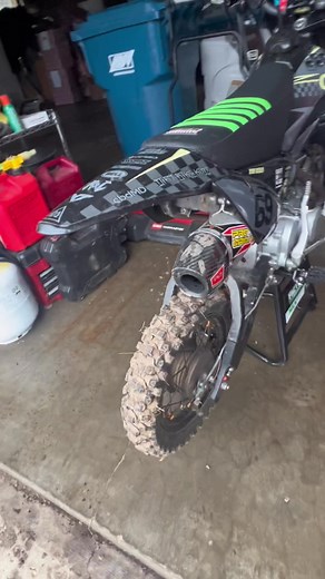 KLX110 Pro Circuit Exhaust Sound Test