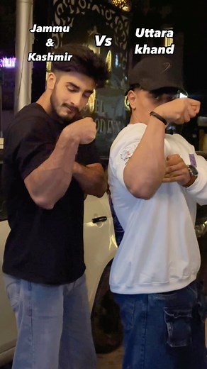 Yousuf Abdullah on Instagram: "“Reunited with an old friend, and of course, we had to have a little forearm flex-off! Who’s got the bigger guns? 💪 Let us know below! @ysuf.abdullah @aryan.kandari.fitness"