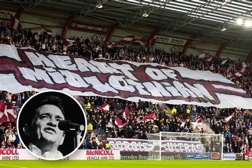 Hearts song at Tynecastle