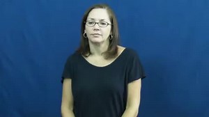 Watch how to sign 'wiggle' in American Sign Language.