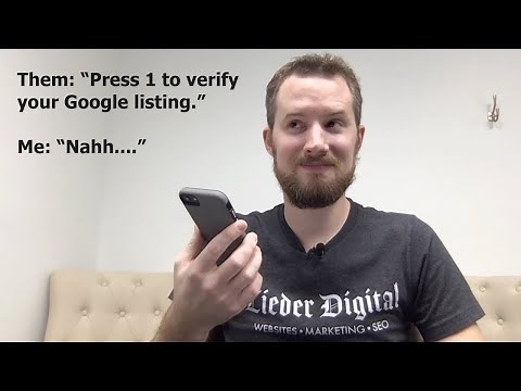 Tech Talks: Phone Calls to Verify Your Google Listing?