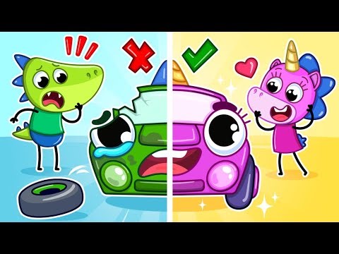 Oh non ! Ma voiture est blessée ! | Aventures de course & histoires drôles | Petite Mimi 🚦 🚗 🦄