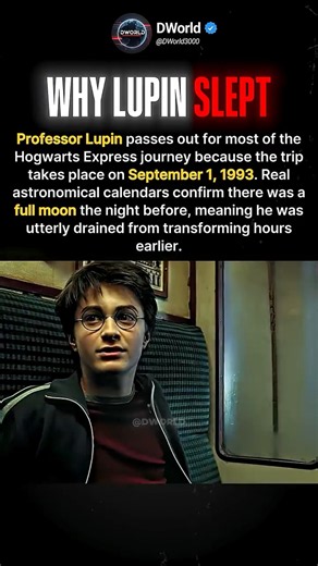 Why Professor Lupin Was Exhausted On The Train | Harry Potter and the Prisoner of Azkaban #usa
