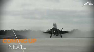 US F-35B Activate Full Power and Transforms Itself During Helicopter Mode