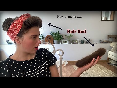 How To Make a Hair Rat (the traditional way)