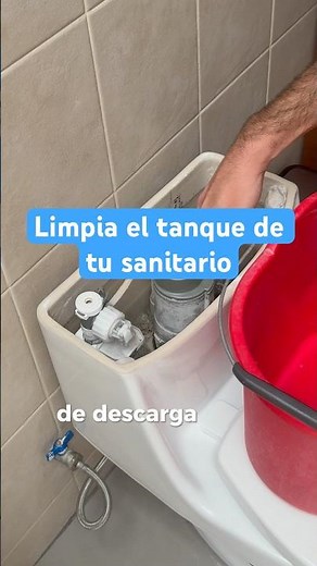 Cómo puedes limpiar el interior del tanque de tu sanitario prevenir fugas #plomeria #siamp