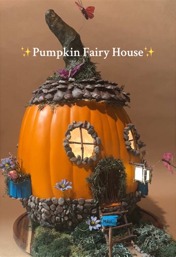 Pumpkin Cottage: A Fairy Tale Creation