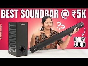 India’s Most Affordable Dolby Soundbar at ₹5K in 2026 | Zebronics 6500 Review