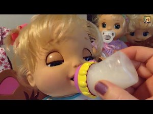 Baby Alive Feeding and Changing with Beatrix