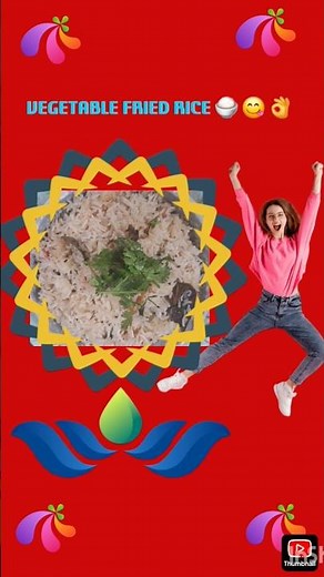 Very Tasty #Fried Vegetable (BasmatiRice) Biryani #Recipe #Shorts #Ytshorts #youtubeshorts