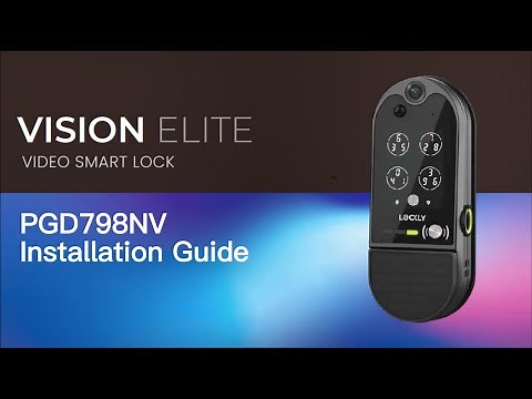 Lockly Vision Elite Deadbolt Edition FULL Installation Video