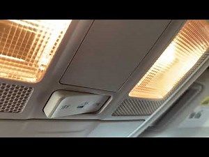 Mazda CX-5, CX-3, CX-9 – How to turn on/off ceiling lights