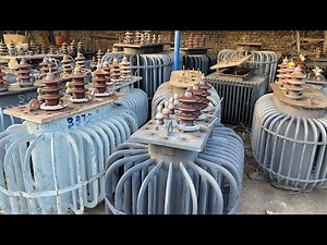 How To distribution Transformer Repairing And Installing process// Transformer workshop pakistan