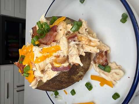 Crack Chicken Stuffed Baked Potatoes Will Make You Famous at Dinner