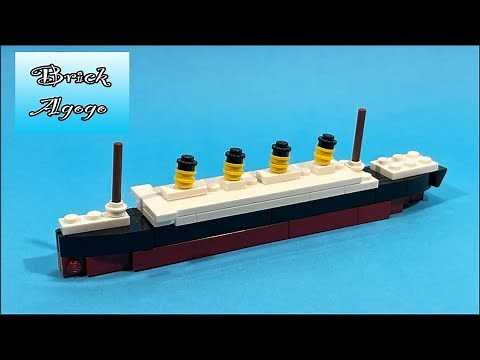 Lego Mini RMS Titanic - Lego Custom MOC
