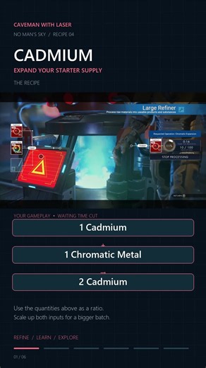 How to Make Cadmium in No Man’s Sky | Refiner Recipes