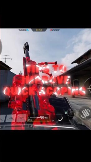 Tips to master quick scoping in codm | #codm #gaming #callofdutymobile