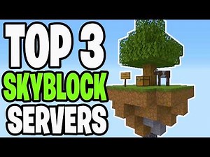 Top 3 Skyblock Servers For Minecraft 26.1! - Java & Bedrock