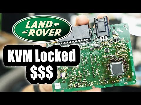 Land Rover Locked KVM. Can't program new key. MCU Replacement.