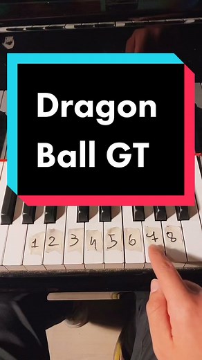 Dragon Ball GT Piano Tutorial