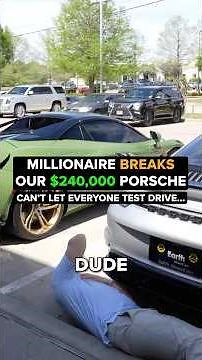 Not the kinda thing you want to hear while driving this GORGEOUS Porsche 911 Turbo S. #sales
