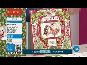 Anna Griffin Simply Noel Scrapbook Album Kit