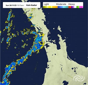 ☔Out and about today in Auckland?🌧️ Before you head out with umbrella or raincoat in hand, it's probably worth keeping an eye on the radar. Rain or showers pick up this afternoon as warm and moist air pushes over the North Island. https://www.metservice.com/maps-radar/rain/radar/auckland Auckland Council | MetService New Zealand
