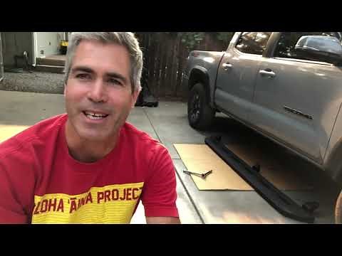 Installing Toyota Tacoma Running Boards