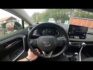 How to Adjust Steering Wheel Position in Toyota RAV4 V ( 2018 – now )