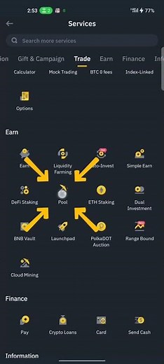 "Step-by-Step Guide: Accessing Cloud Mining Feature on Binance" | Binance Tutorials #shortsvideo