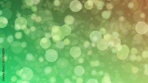 Motion graphics. Natural abstract background with olive and green color gradients and circle shaped random pattern