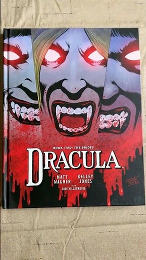 Kelley Jones & Matt Wagner's Dracula Book 2 -- a look at the new Kickstarter HC! | GEEK SHORTS