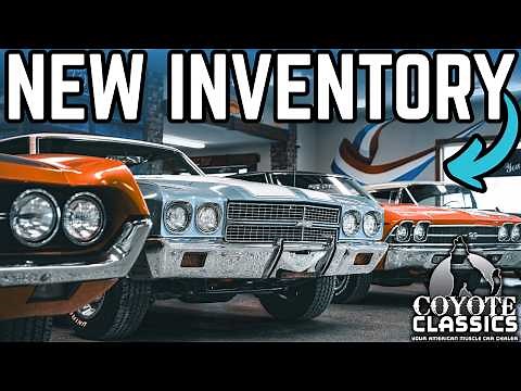 60+ MUSCLE CARS For Sale: Classic Car Lot Walk-Around