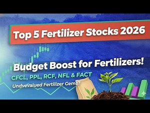 Top 5 Fertilizer Stocks 2026 | upcoming budget 2026 | Fertilizer stocks rally? | longterm investment