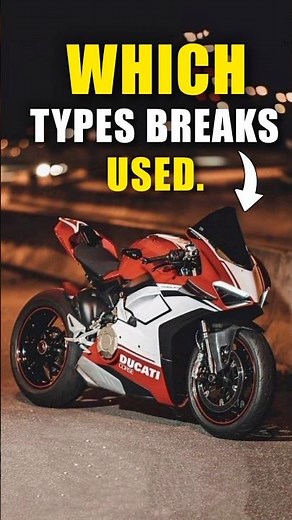 Which types of BREAKS used Ducati?🏍️ #shorts #ducati