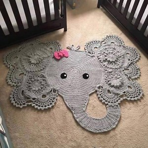 3M views · 50K shares | DIY Crochet Elephant Rug!!! Girl or Boy!! ...