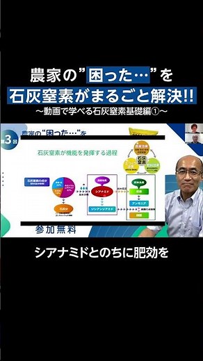 【本編を見る】雑草防除・センチュウ害の対策に！農家の困ったを「石灰窒素」がまるごと解決‼ #shorts