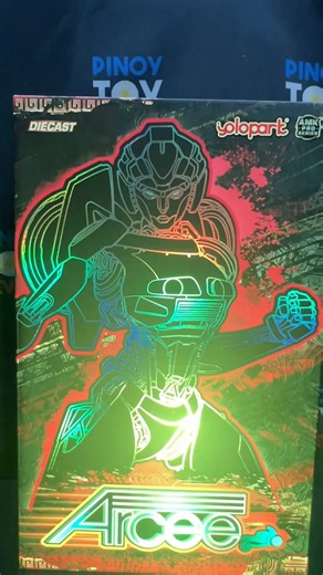 YOLOPARK AMK pro Transformers ROTB Arcee #pinoytoyreview #yolopark #transformers #riseofthebeasts