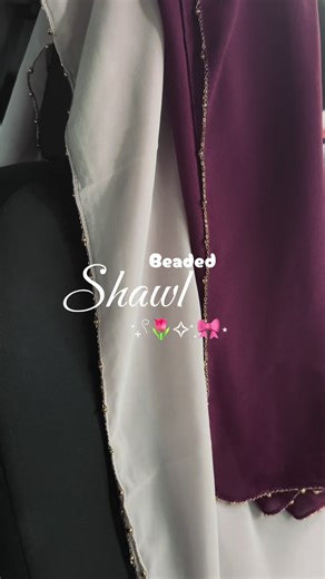 Beautiful Beaded Shawls for Every Occasion