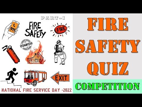 FIRE SAFETY QUESTIONS & ANSWERS | SAFETY QUIZ | NATIONAL FIRE SERVICE DAY/WEEK -2022 | SAFETY SAVES
