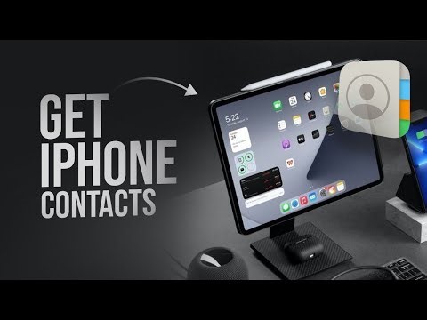 How to Get Your Phone Contacts from your iPhone to your iPad (tutorial)