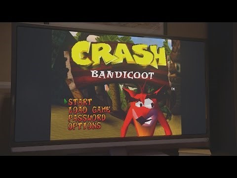 Uncharted 4 - Nathan Drake Plays Crash Bandicoot Scene