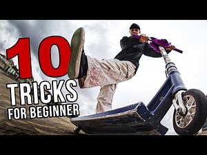 10 SCOOTER TRICKS for BEGINNERS