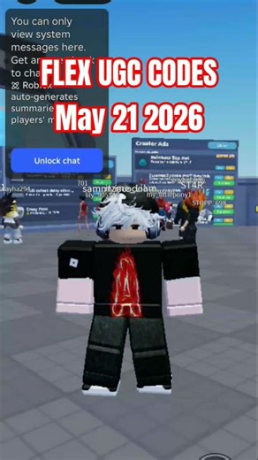 Flex UGC Codes in May 21 2026 (*WORKED*) #Roblox #edit #codes #UGC#2026 #fypシ