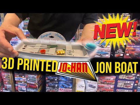 Model Car Heaven at Atomic City! Full Front Room Tour + Exclusive JO-HAN Jon Boat Kit Reveal