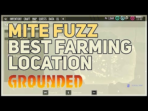 Best Mite Fuzz Farming Location Grounded
